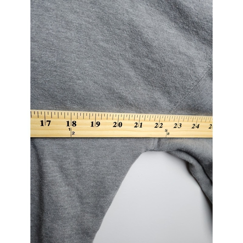 Fabletics Cute AF drop shoulder sweatshirt gray camo print sz L crop no mat tag - Picture 6 of 6